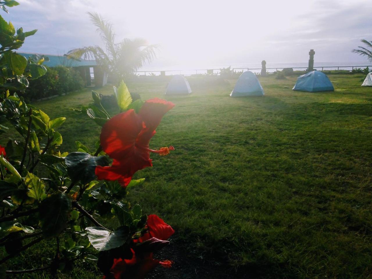 Camping Mihinoa Hotel Hanga Roa Exterior foto